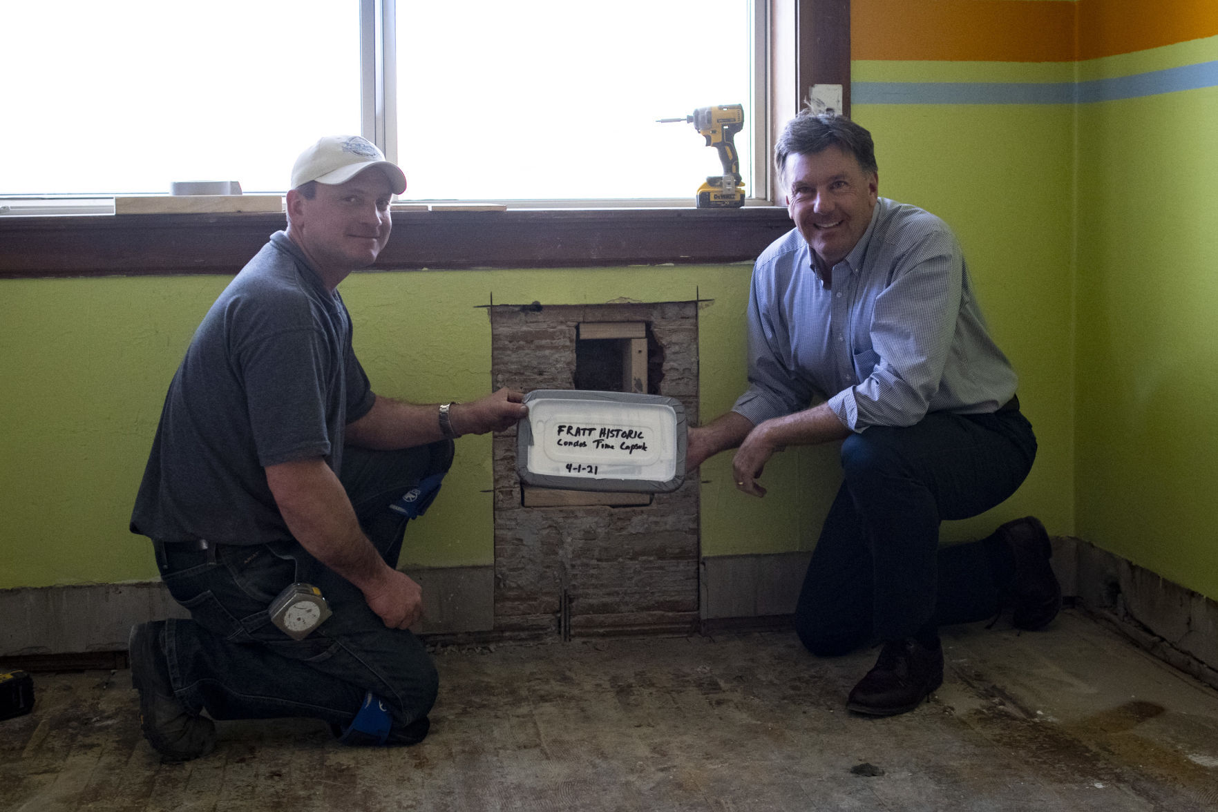 Fratt building time capsule